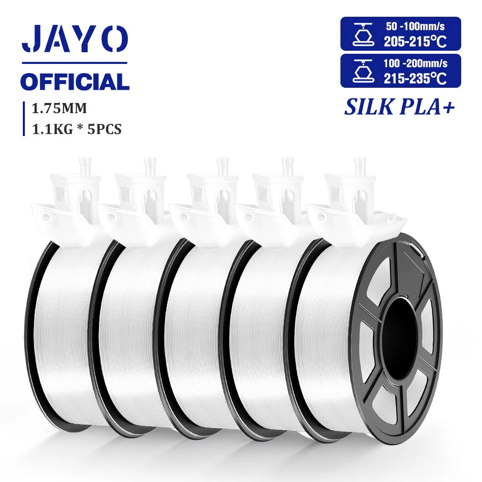 Jayo Premium 3D Printer Filament PLA Plus ABS PETG Silk