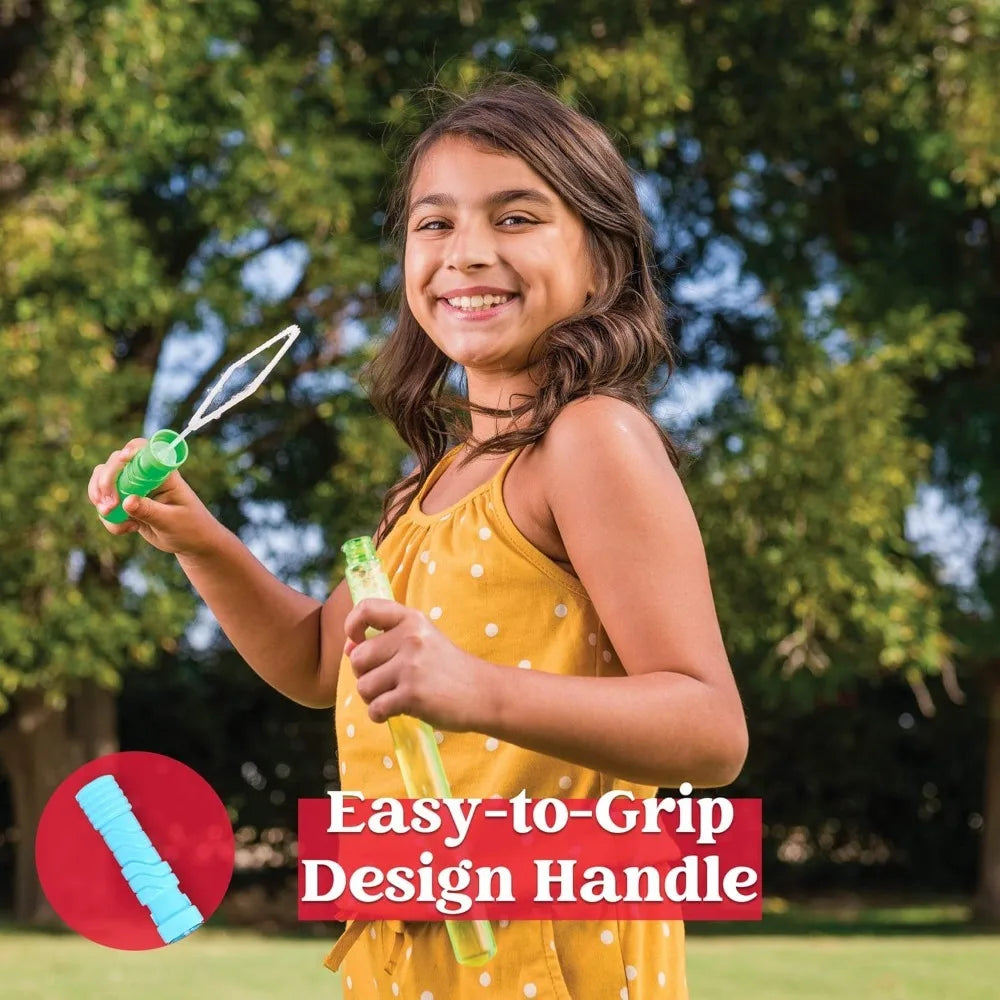 Joyfy Large Bubble Wands Bulk Pack Summer Kids Outdoor Fun