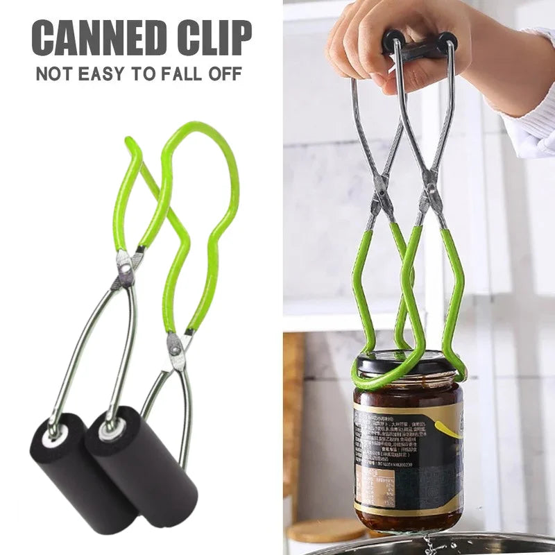 Stainless Steel Canning Jar Lifter With Comfortable Grip Handle