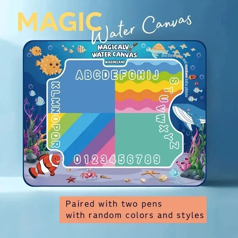 Reusable Water Drawing Mat For Kids Educational Art Toy