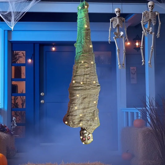 Animated Hanging Halloween Corpse Decor For Yard And Home