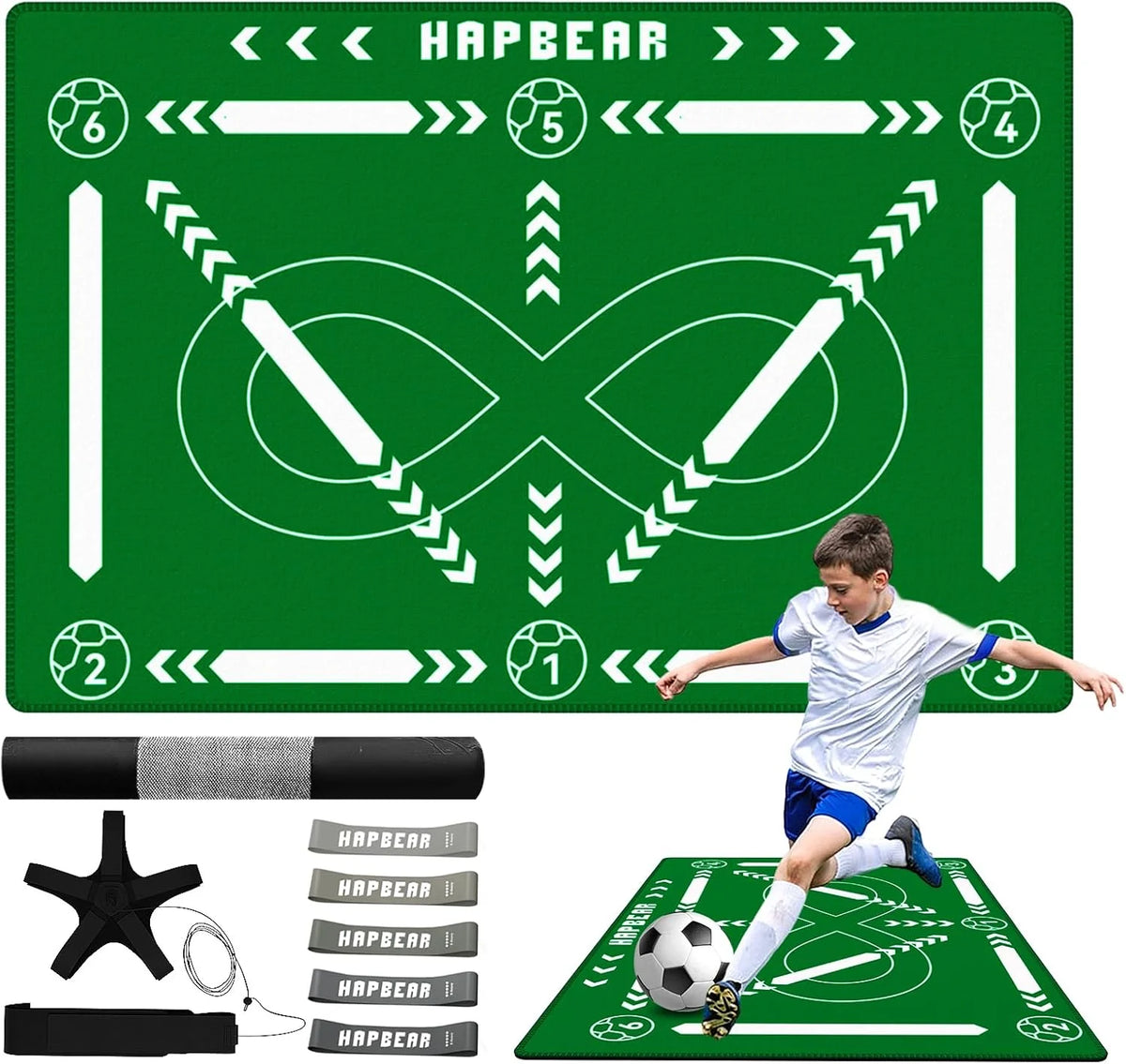 Professional Soccer Training Mat For Football Agility Drills