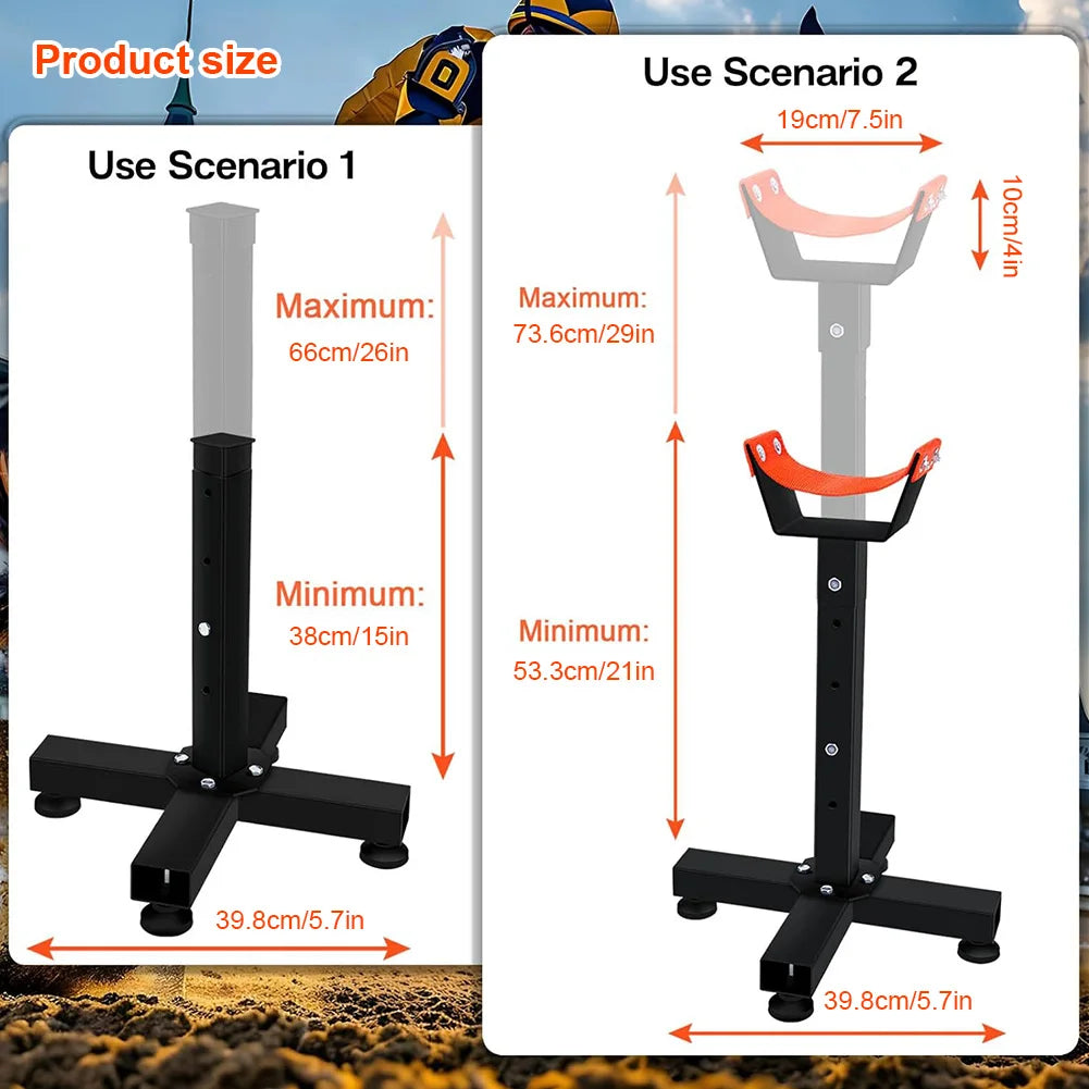 Sturdy Metal Adjustable Farrier Hoof Stand For Horses