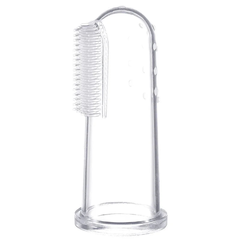 Silicone Finger Toothbrush For Dogs And Cats Dental Cleaning