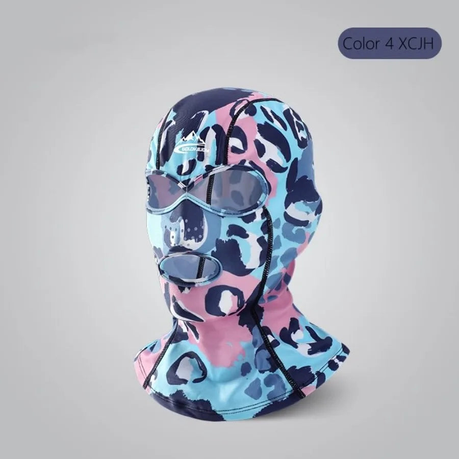 Swimming Caps, Full Face UV Protection Swimming Mask, Head and Neck Cover Protecting from Jellyfish and Other Aquatic Insect