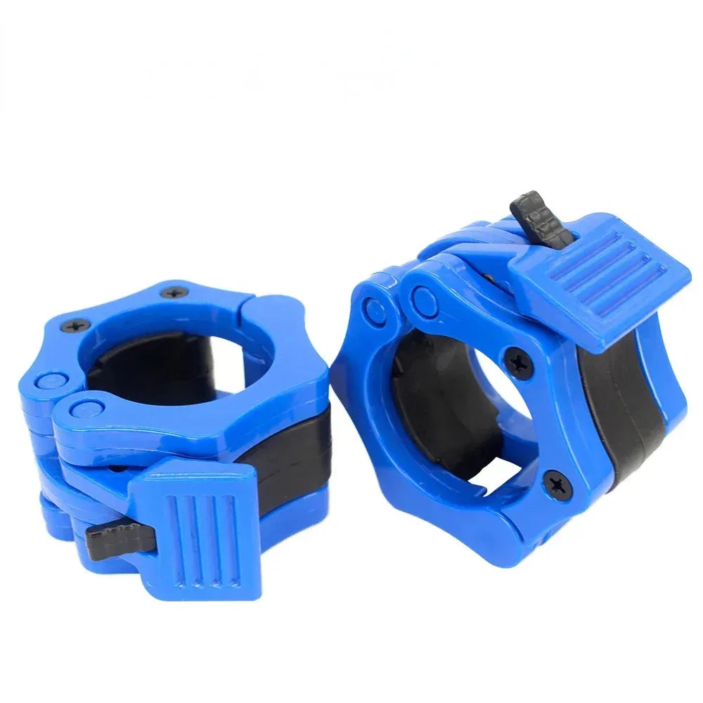 Quick Release Barbell Collars for Strength Training and Weightlifting
