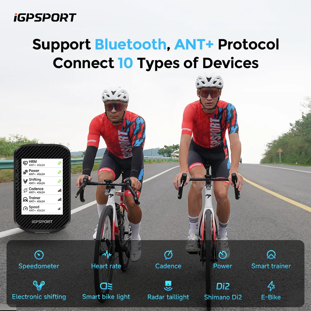 Igptransport Bsc300t Wireless Touchscreen Bike Computer And Navigation