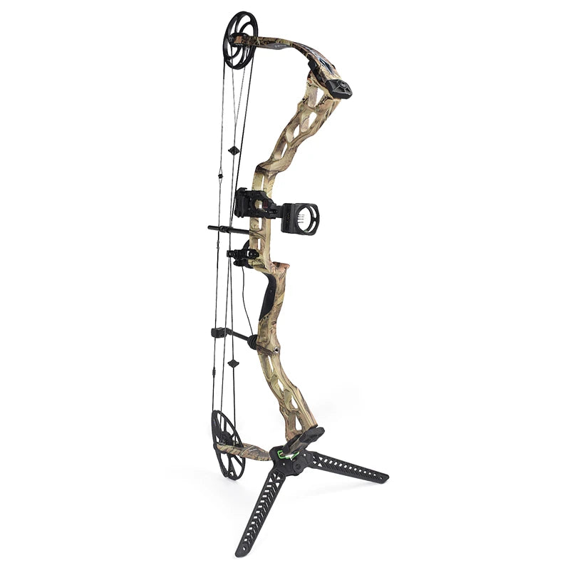 1Pc 18/22cm Bow Stand Archery 3D Shoot Range Compound Bow Holder Kick Stand Target Hunting Shooting Outdoor Sport