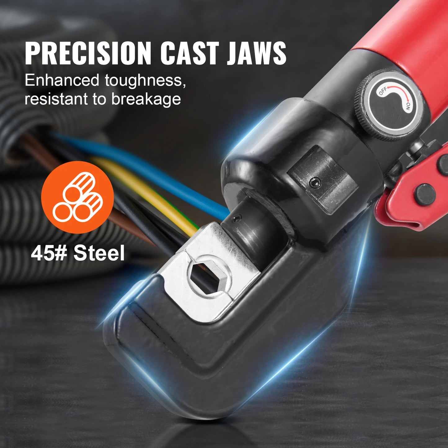 SucceBuy Hydraulic Cable Crimping Pliers For Battery Terminals