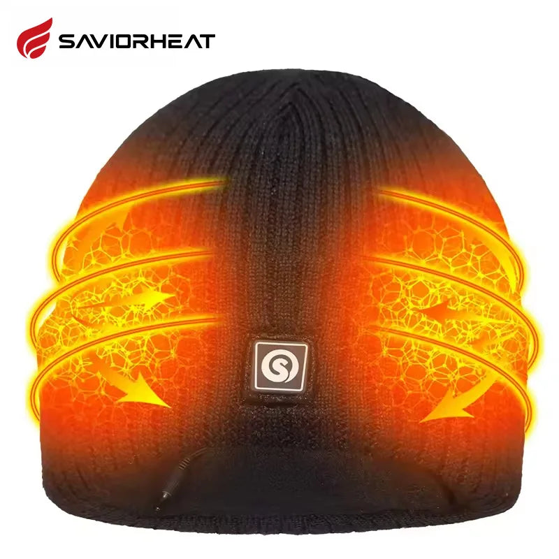 Savior Heat Rechargeable Battery Powered Winter Cycling Cap