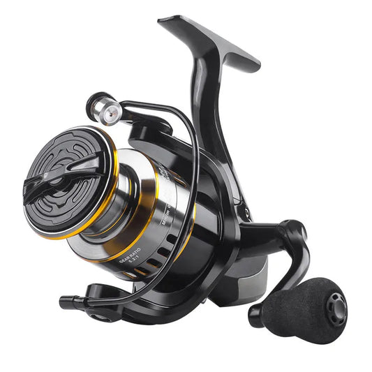 Two Handle Spinning Fishing Reel Aluminum Alloy Cross Spool