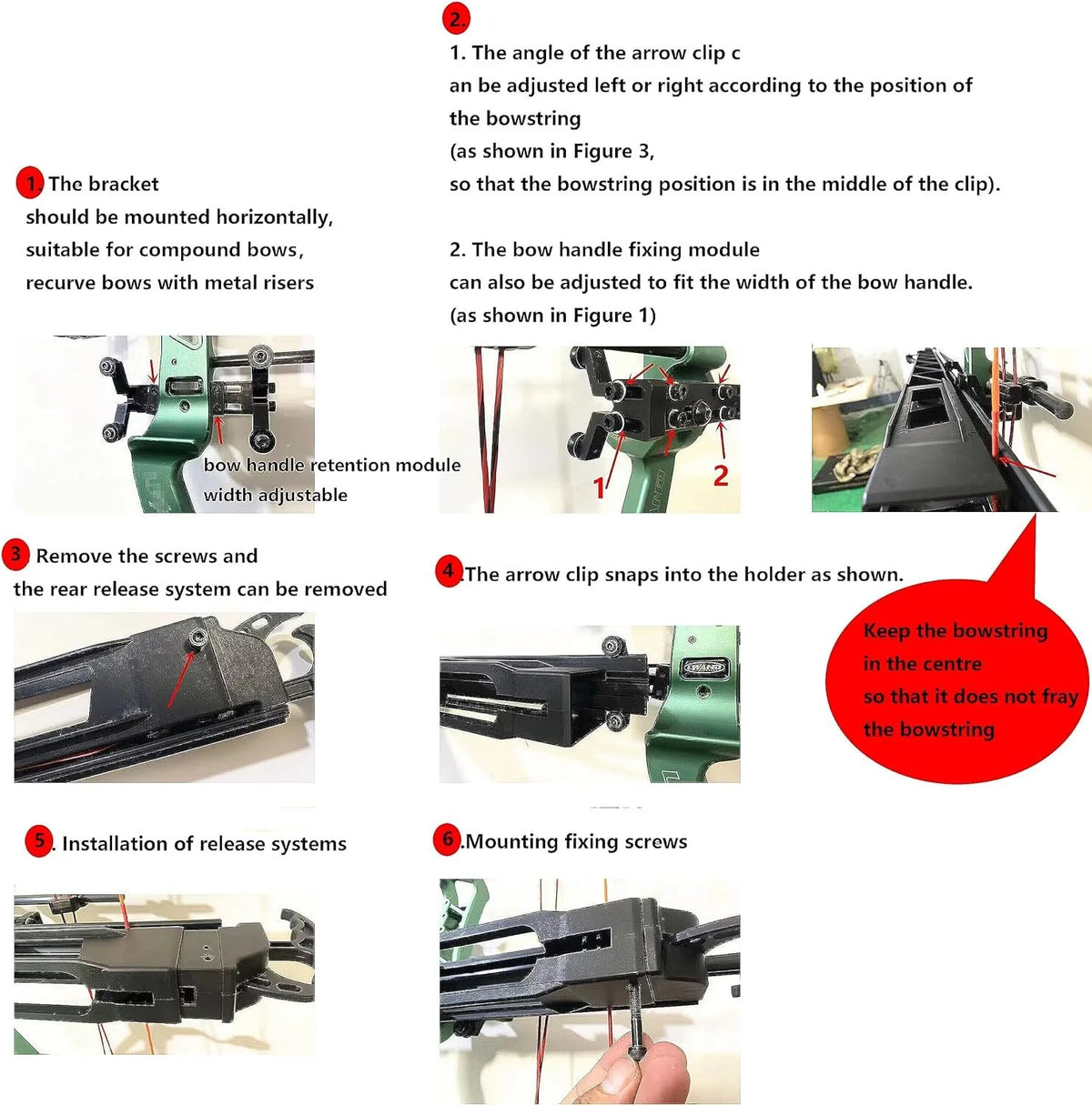 Six Arrow Archery Magazine Launcher For Compound Recurve Bows
