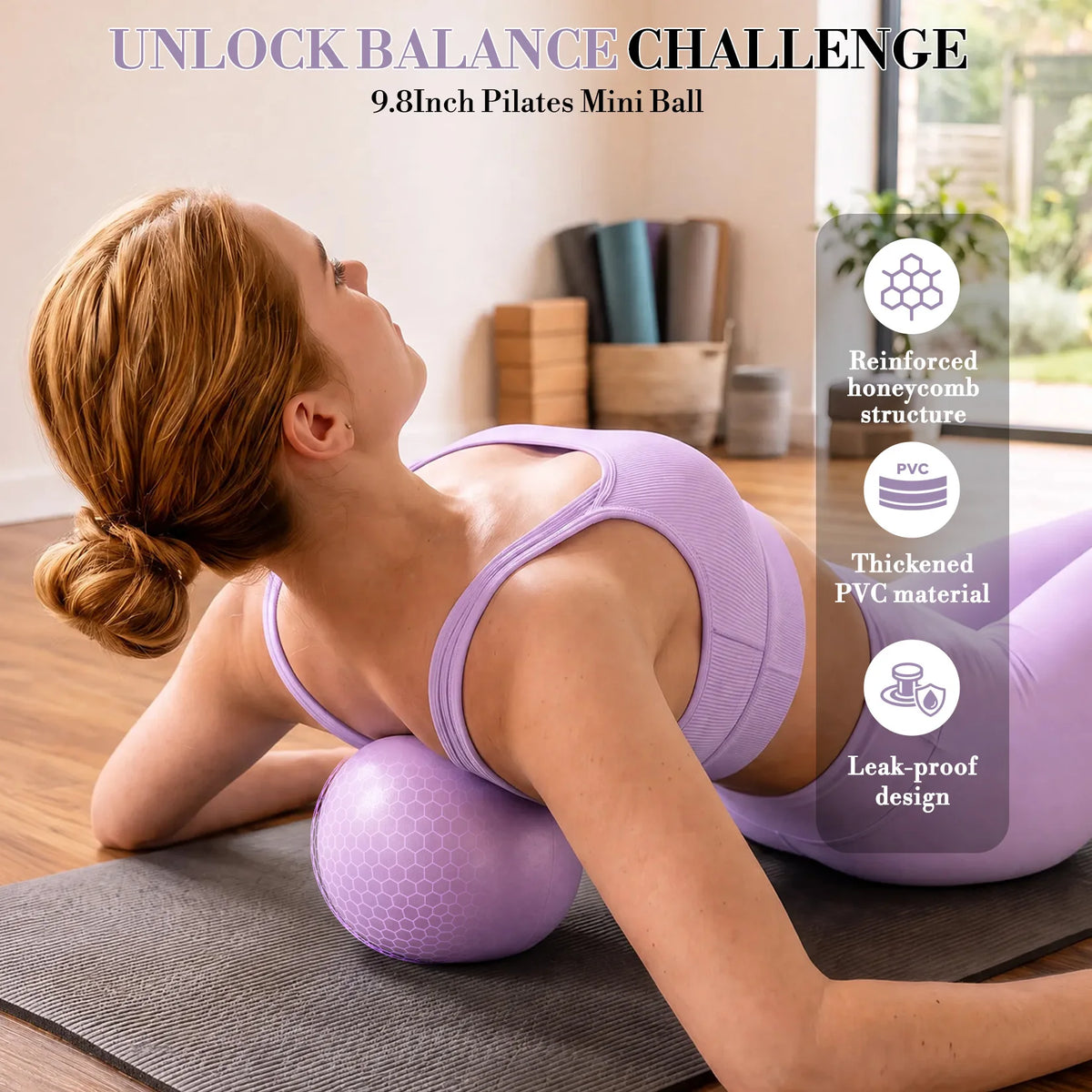 GAOMON Pilates Ring Set with Bands for Full Body Workouts