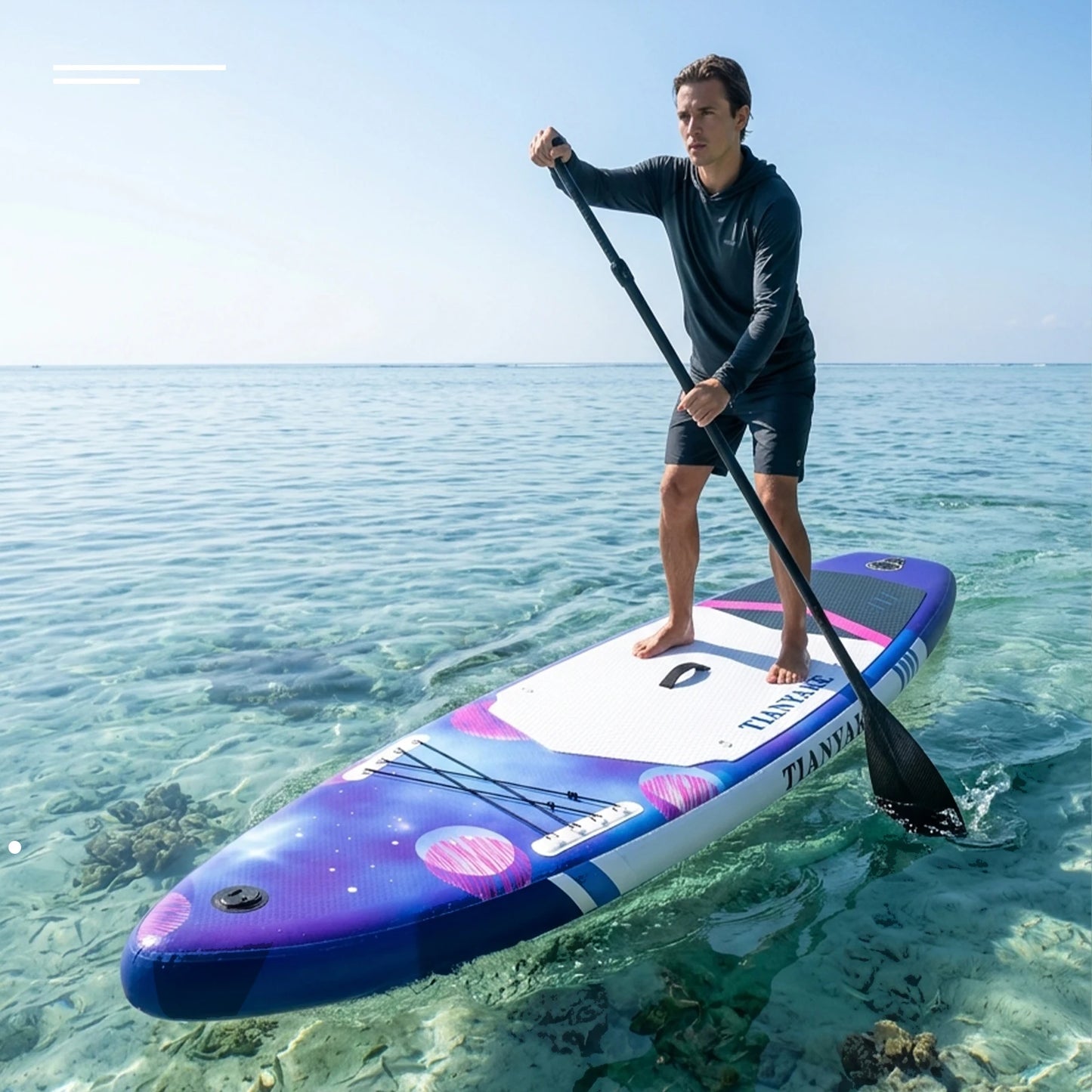 Eggory Inflatable Stand Up Paddle Board With Full Accessory Set