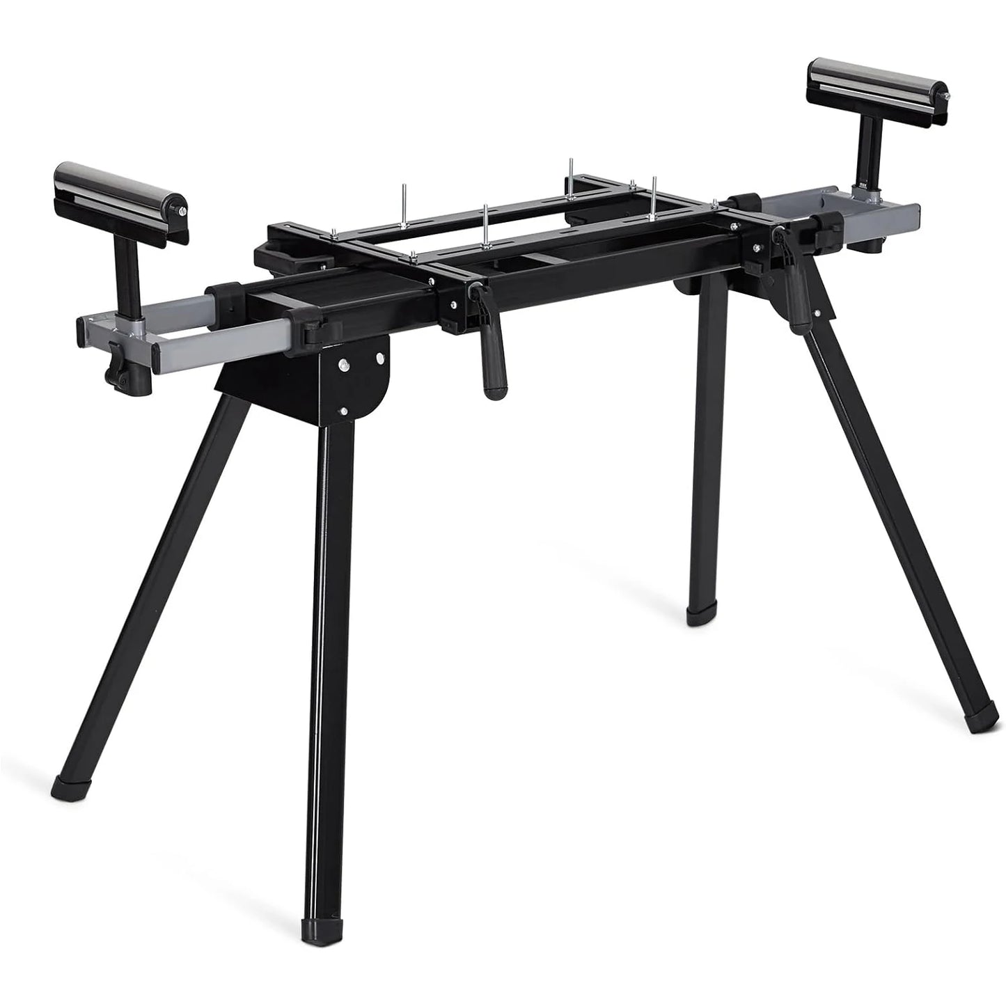 HiMISS Adjustable Folding Miter Saw Stand With Quick Release Brackets