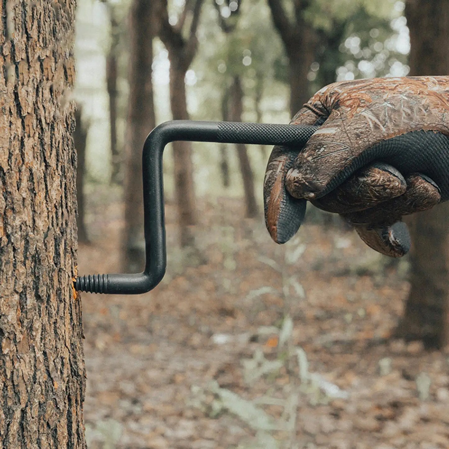 Slip Resistant Steel Tree Stand Steps For Hunting And Climbing