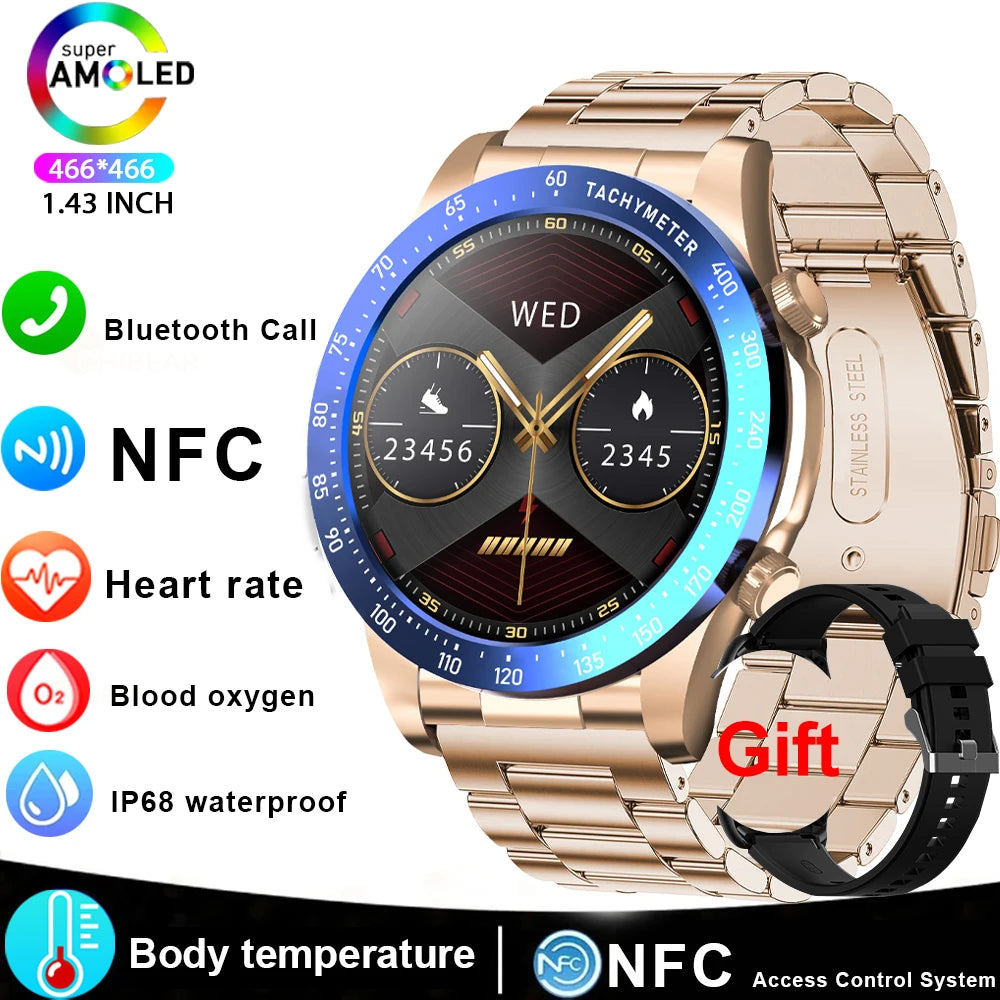Amoled Smart Watch With Bluetooth Calling And Fitness Tracking