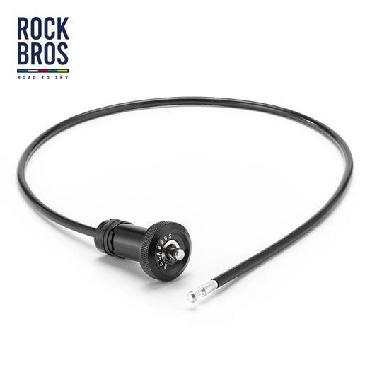 ROCKBROS ROAD TO SKY Bicycle Concealed Lock Portable Road Bike Curved Handlebar Plug Lock Anti-theft Cable Lock Bike Accessories