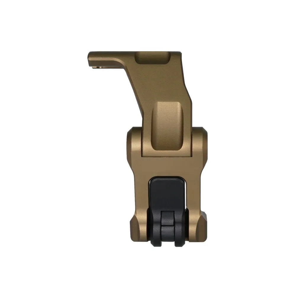 CNC 7075 Aluminum Magnifier Mount Flip To Center Quick Release