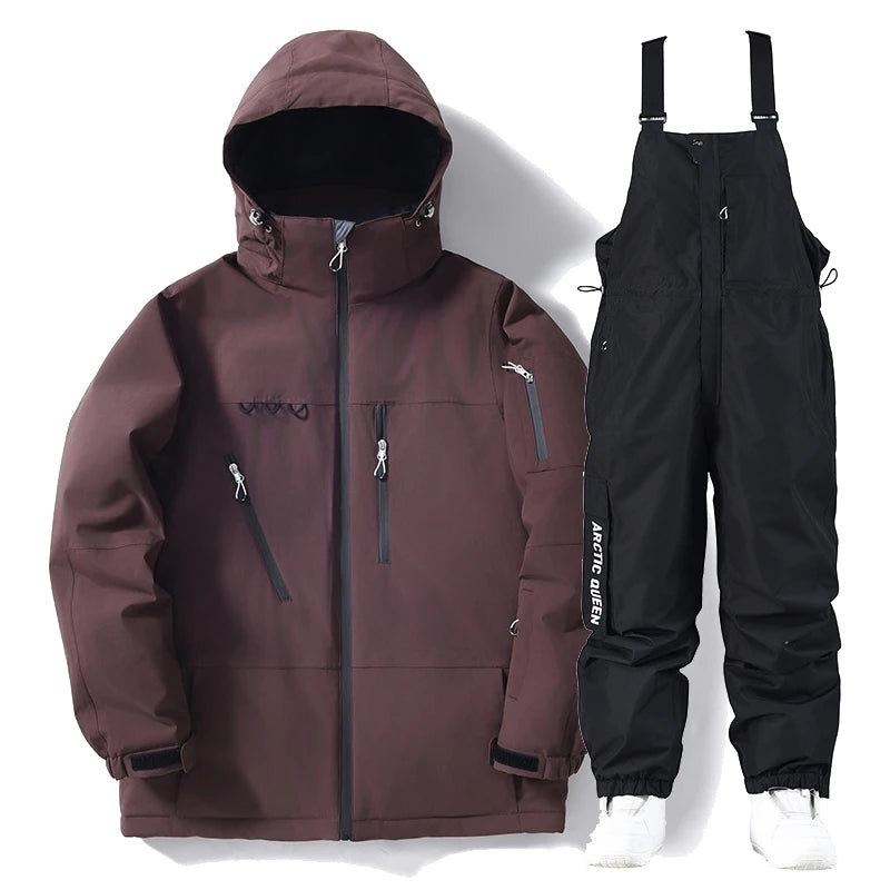 Arctic Queen Winter Snowboarding Ski Jacket And Pants Set