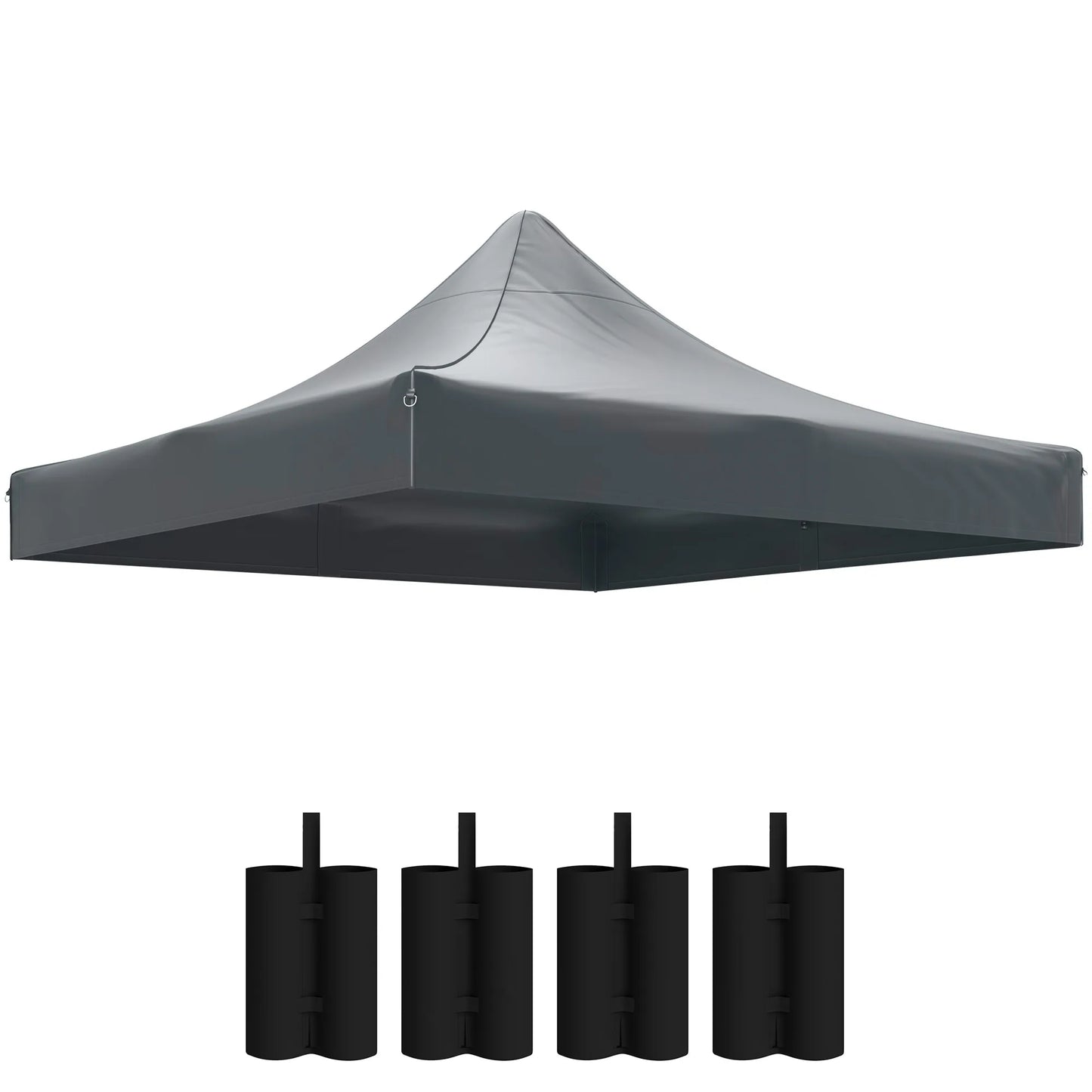 Outdoor UPF50 Oxford Canopy Replacement Top For Peak Poles