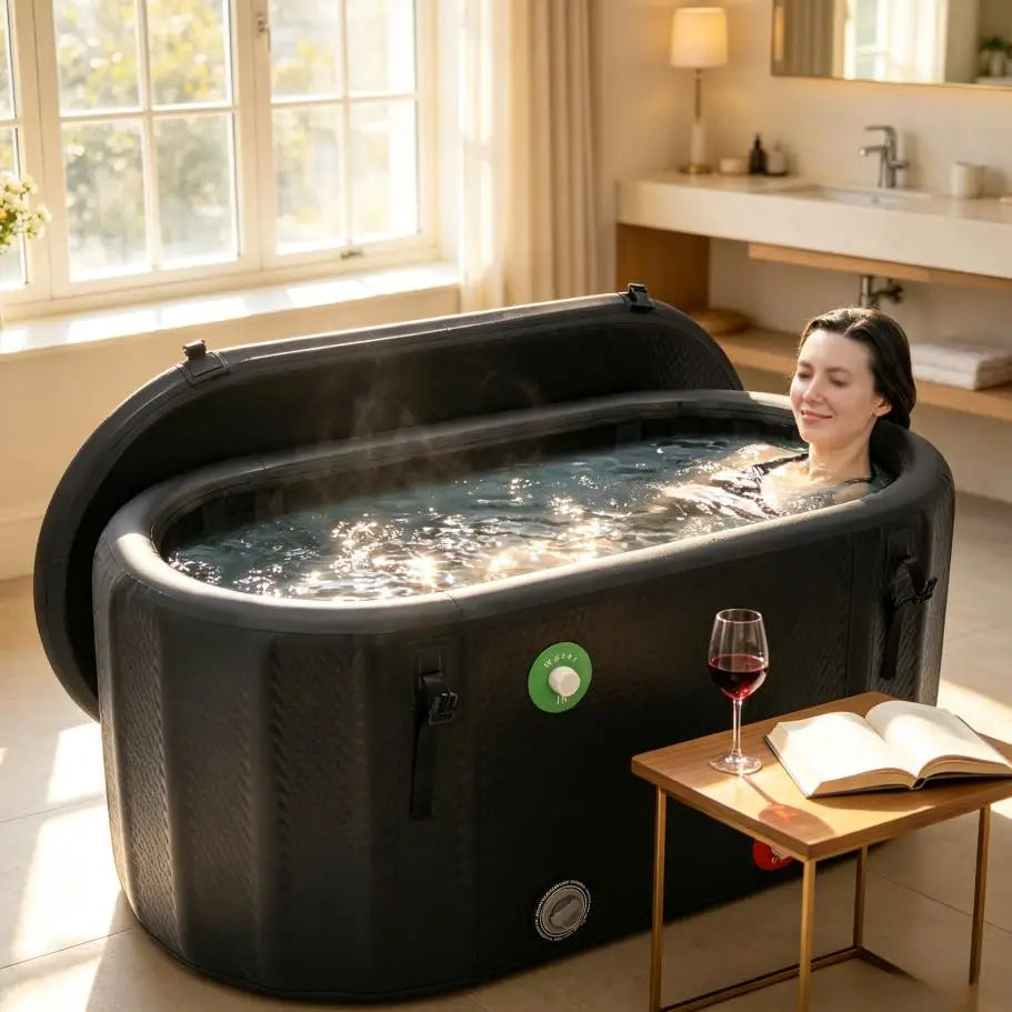 Bymaocar Inflatable Cold Plunge Ice Bath Tub With Air Pump