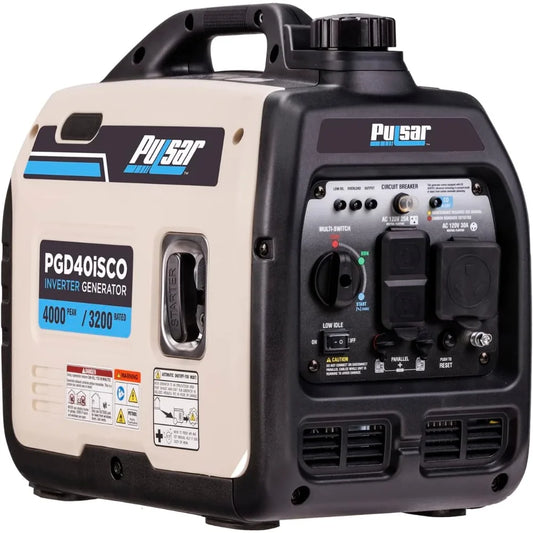 Ultra Quiet Portable Gas Inverter Generator 4000W Peak