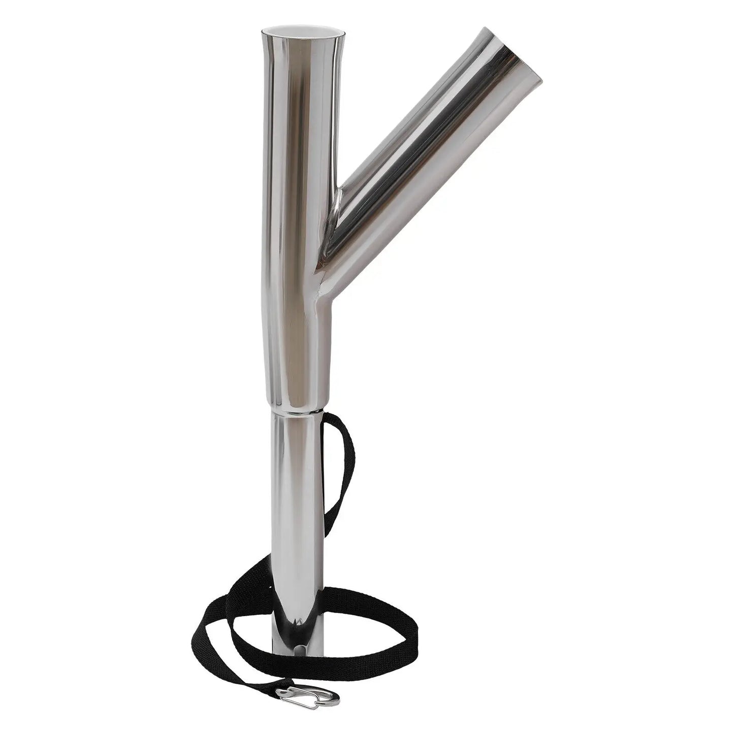 Stainless Steel Adjustable Boat Outrigger Fishing Rod Holder Clamp Mount