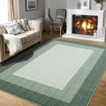 Garvee Waterproof Abstract Area Rug For Bedroom And Living Room
