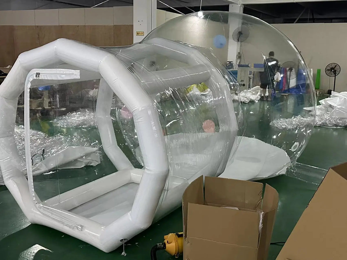 Vancen Clear PVC Inflatable Bubble Dome Tent With Blower