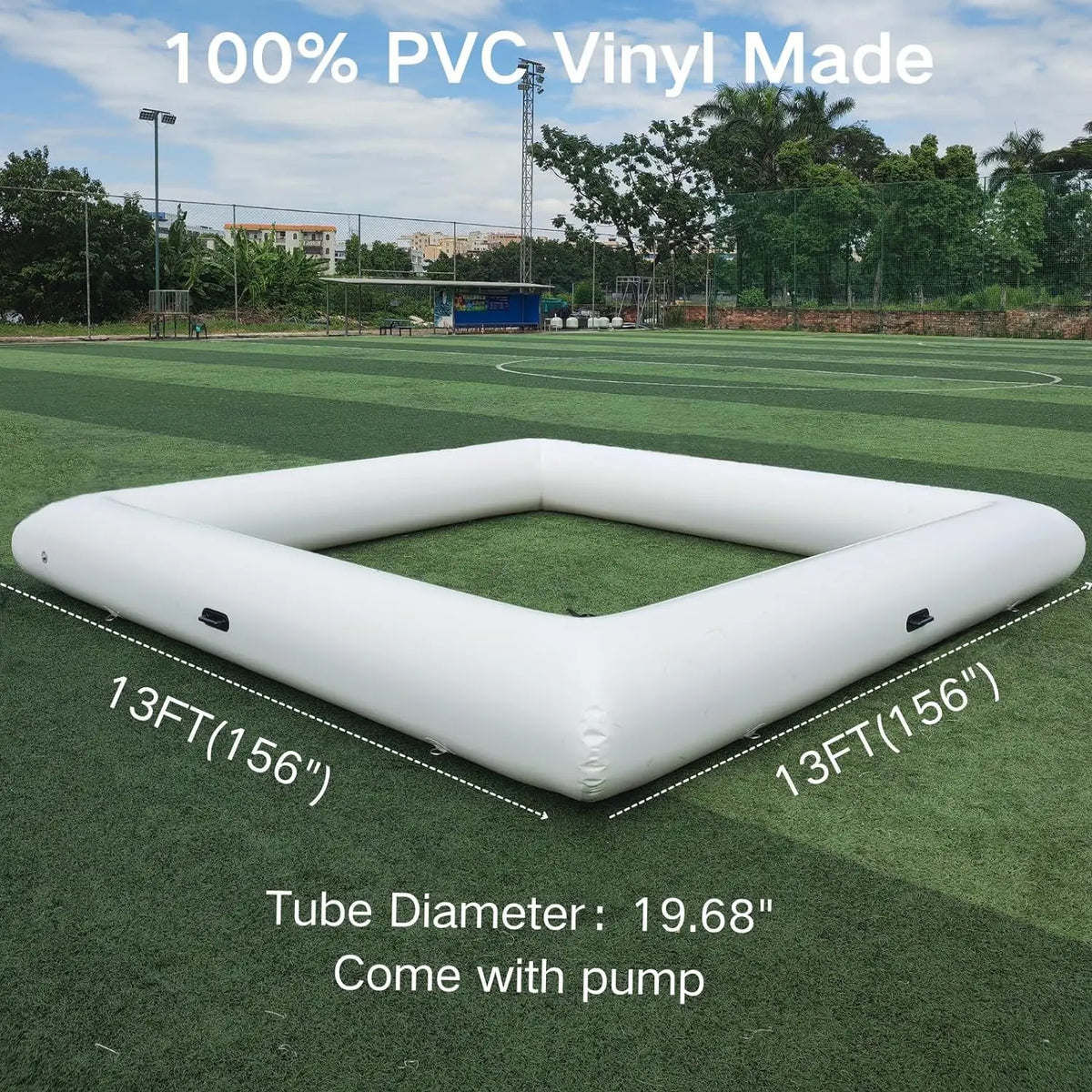 Vancen Outdoor Inflatable Bumper Car Go Kart Race Track