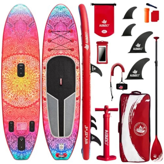 Adult Inflatable Stand Up Paddleboard With Premium Accessories