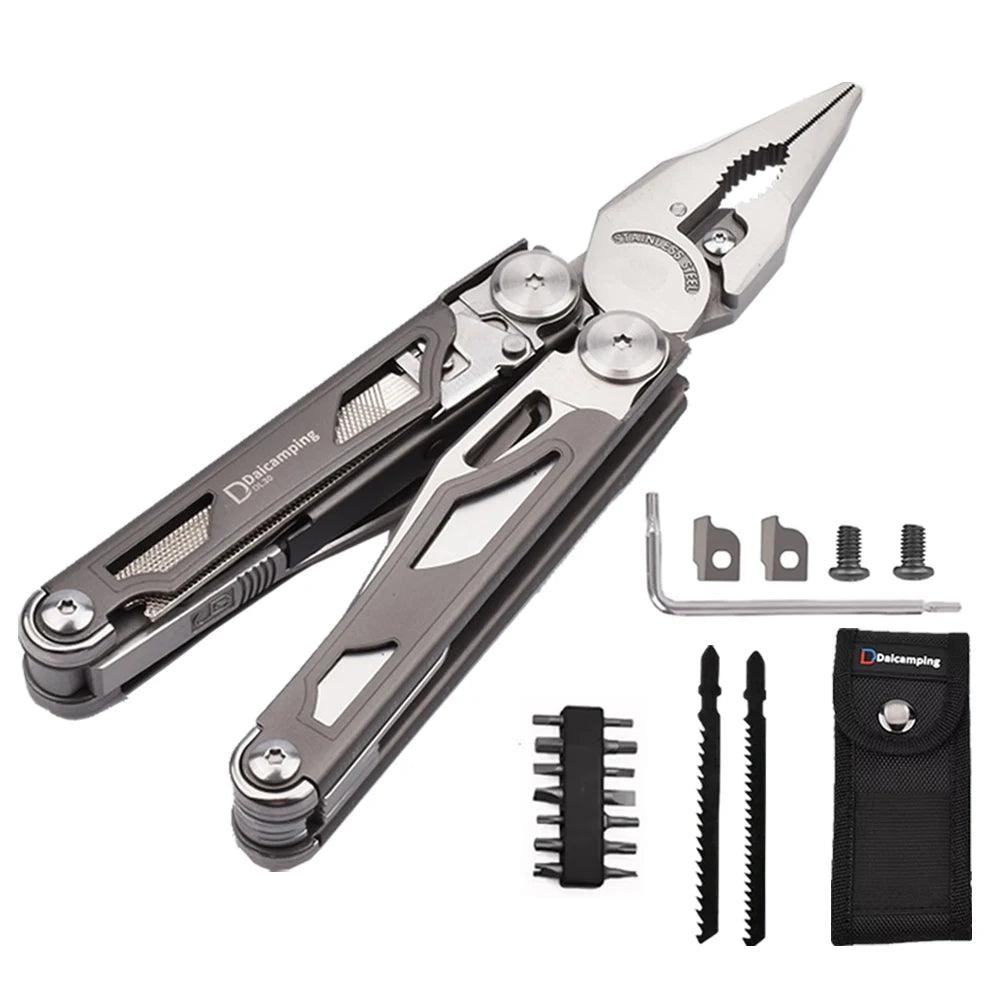 Daicamping Stainless Steel Multifunctional Plier Multi Tool