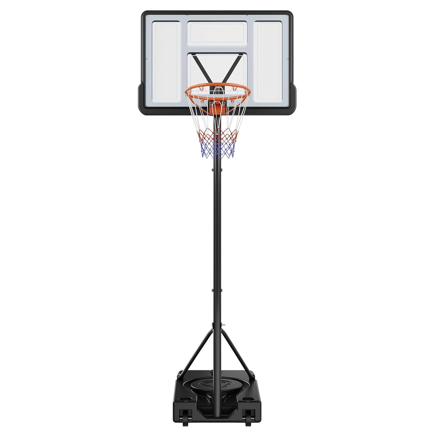 HiMISS Portable Outdoor Adjustable Basketball Hoop With Wheels