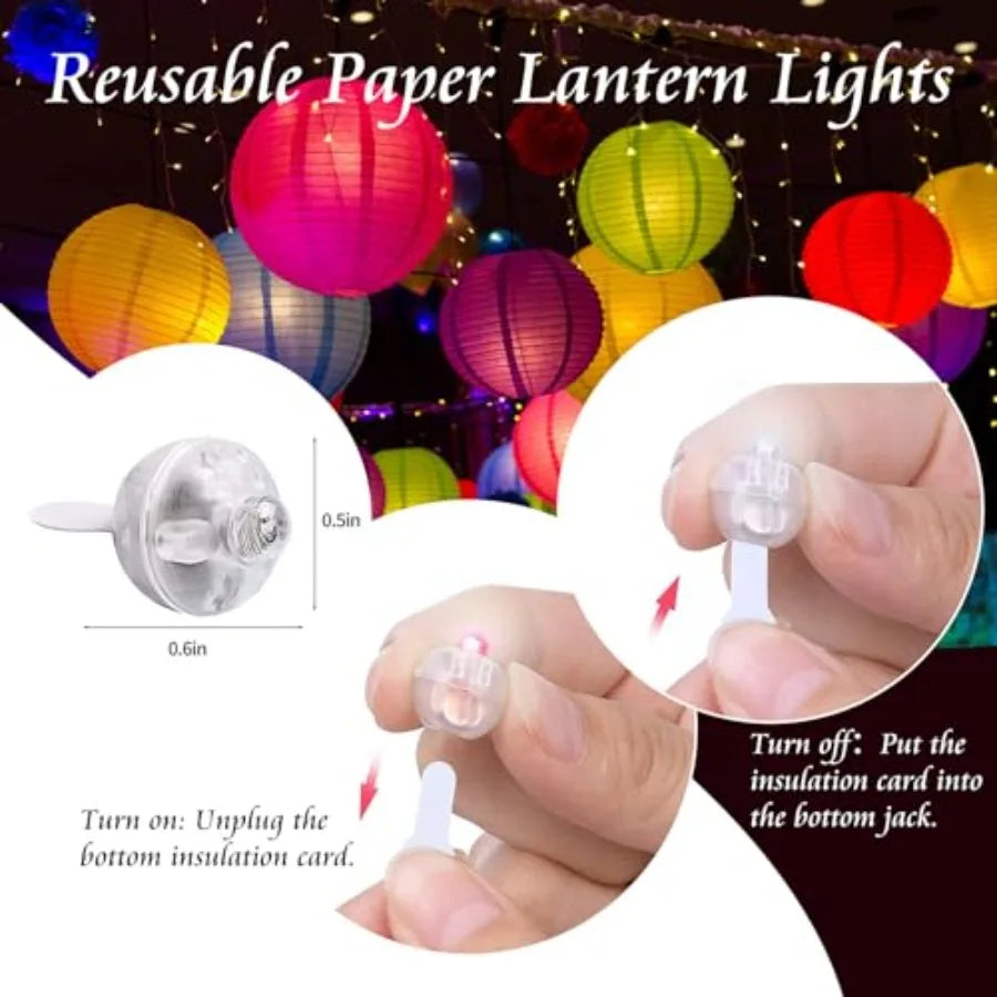 Mini LED Balloon Lights For Birthday Party Decorations