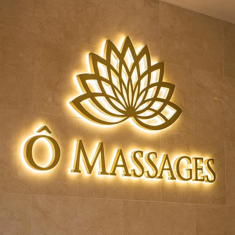 Custom Outdoor Business Sign Large Metal Blacklit Sign Business Laser Cut Metal Sign 3D Wall Logo Letter For Shop Salon Hotel