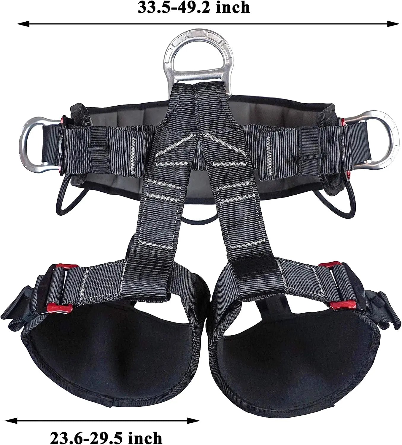 Professional Adjustable Safety Harness For Rock Climbing And Rescue