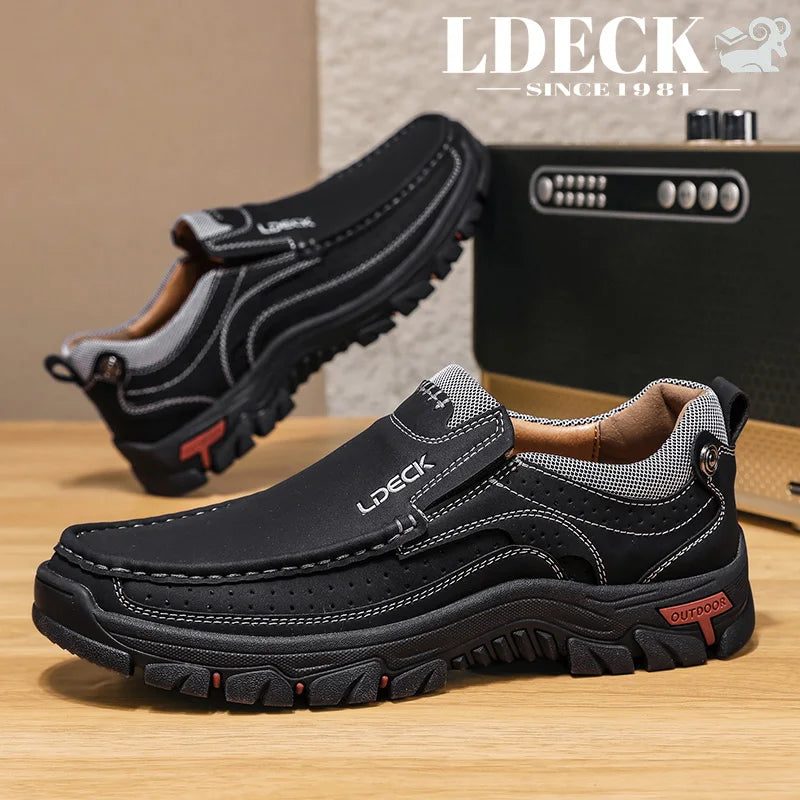 Men's Lightweight Slip On Casual Loafers With Non Slip Sole