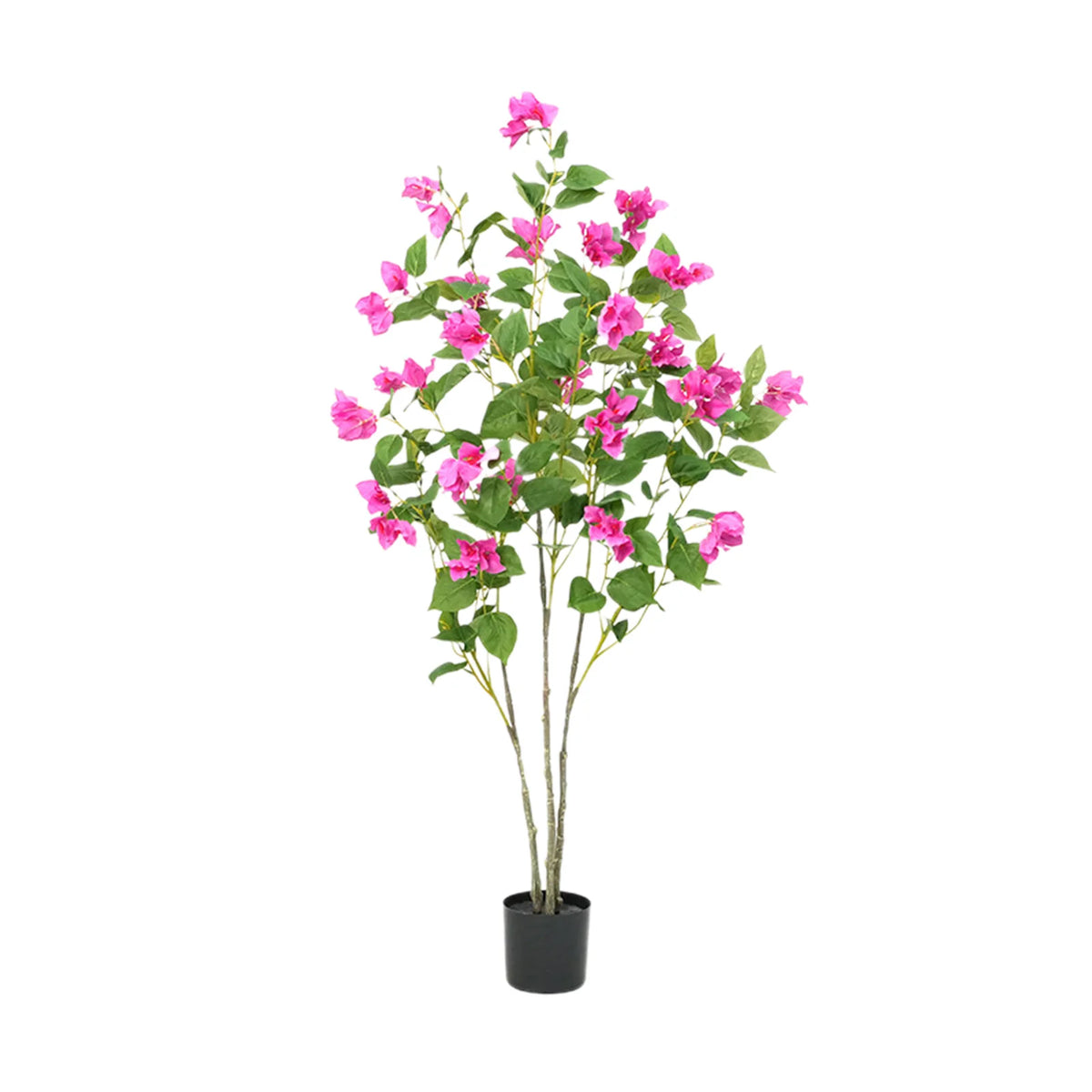 Twister Artificial Bougainvillea Tree Silk Faux Floral Decor