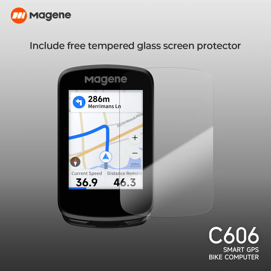Magene C606V2 Touchscreen GPS Bike Computer Navigation Speedometer