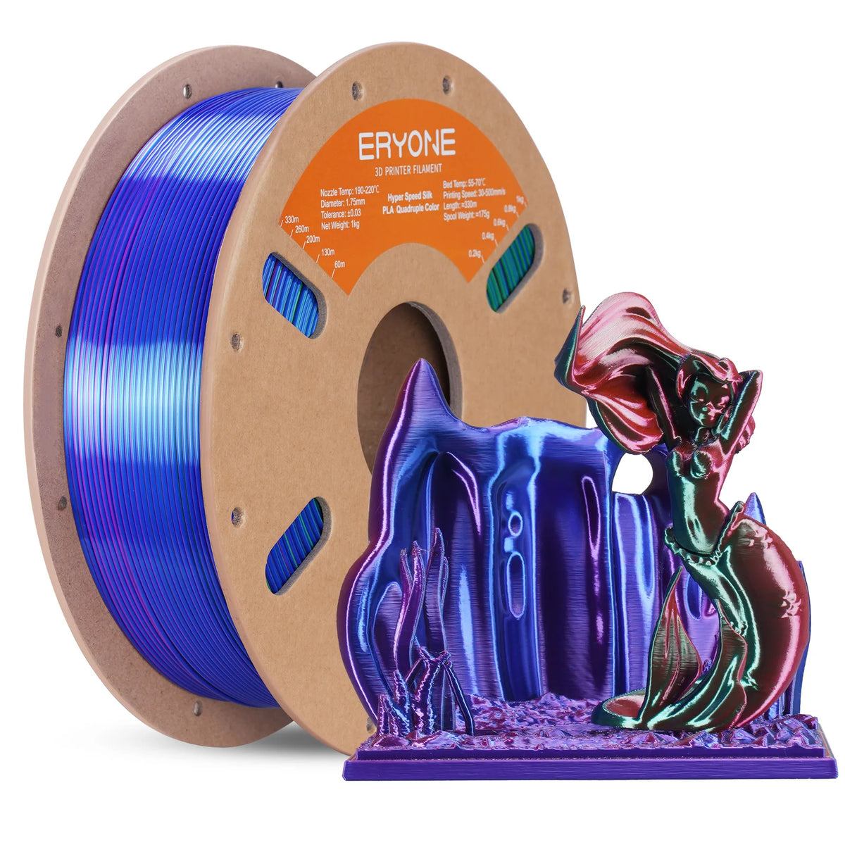 Eryone Hyper Speed PLA Filament For 3D Printing Machines