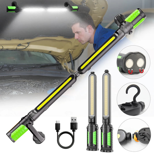 Mixjoy 2400 Lumen Magnetic Rechargeable Led Work Light