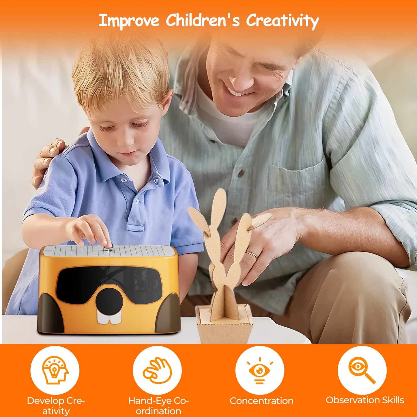 DIY Cardboard Construction Tool Kit For Kids Creative Building Projects