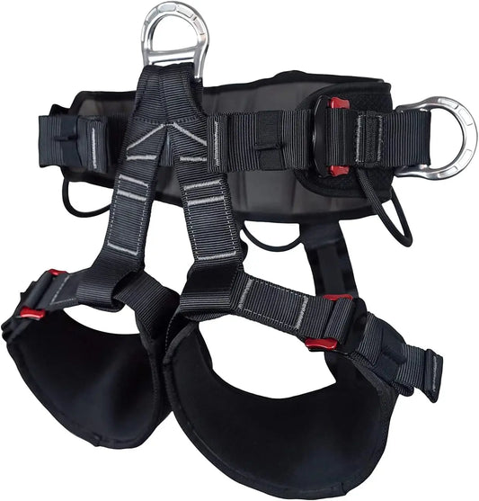 Professional Adjustable Safety Harness For Rock Climbing And Rescue