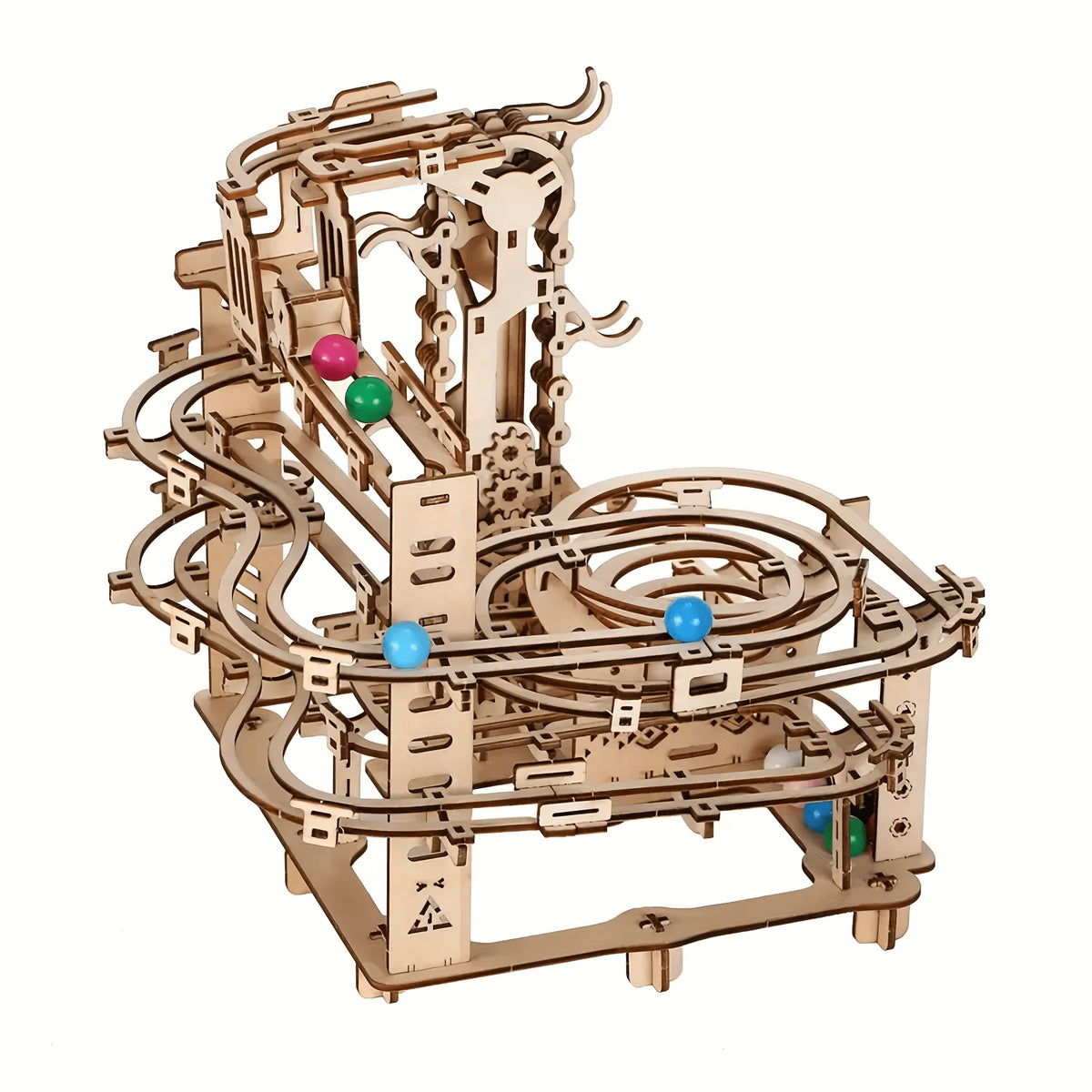 Music Park 3D Wooden Puzzle Spacetime Tunnel Marble Maze Physics