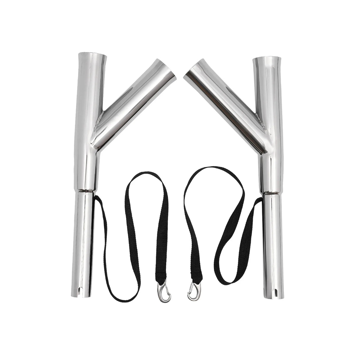 Stainless Steel Adjustable Boat Outrigger Fishing Rod Holder Clamp Mount