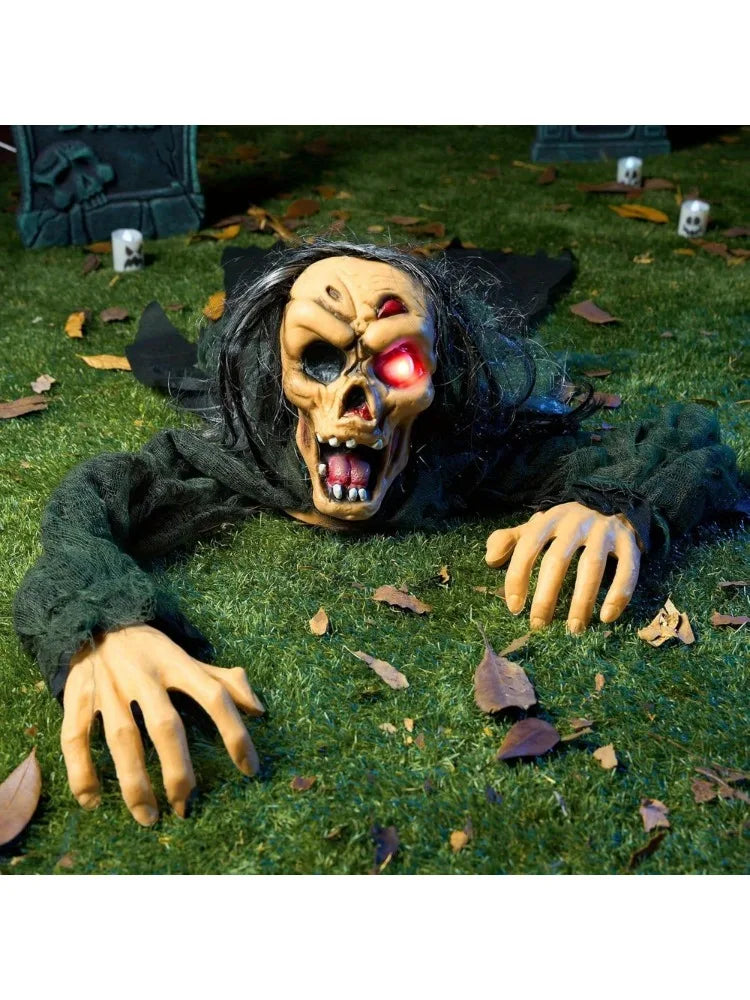 Joyfy Halloween Zombie Groundbreaker Outdoor Graveyard Decoration