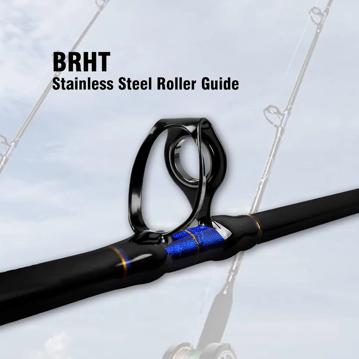 Graphite Saltwater Offshore Spinning Fishing Rod For Boat