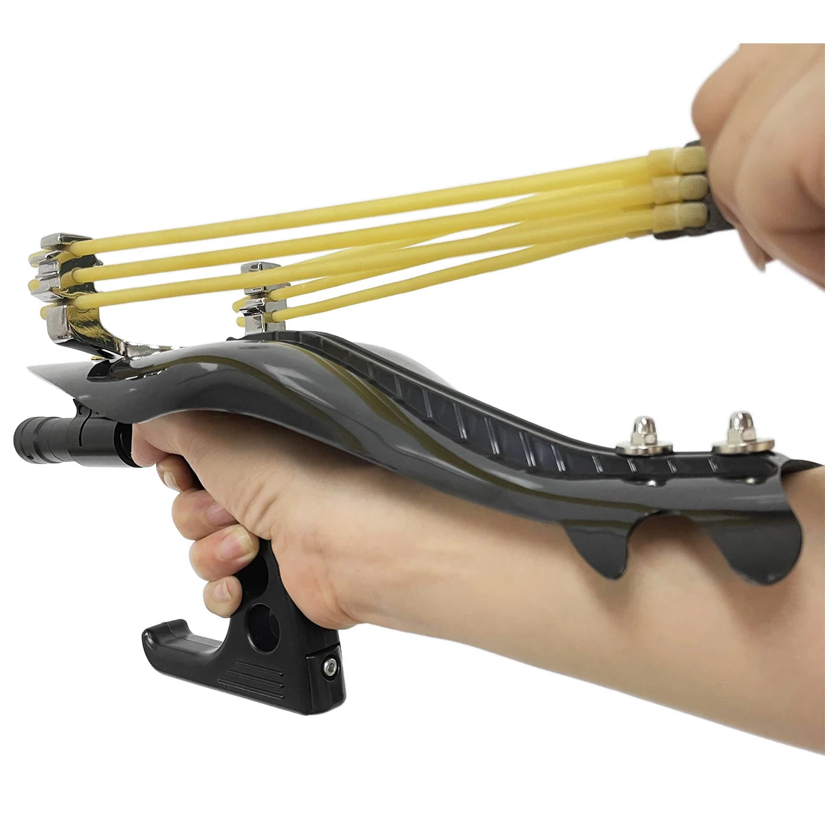 Outdoor Slingshot Hunting Catapult With Fishing Hook Bundle