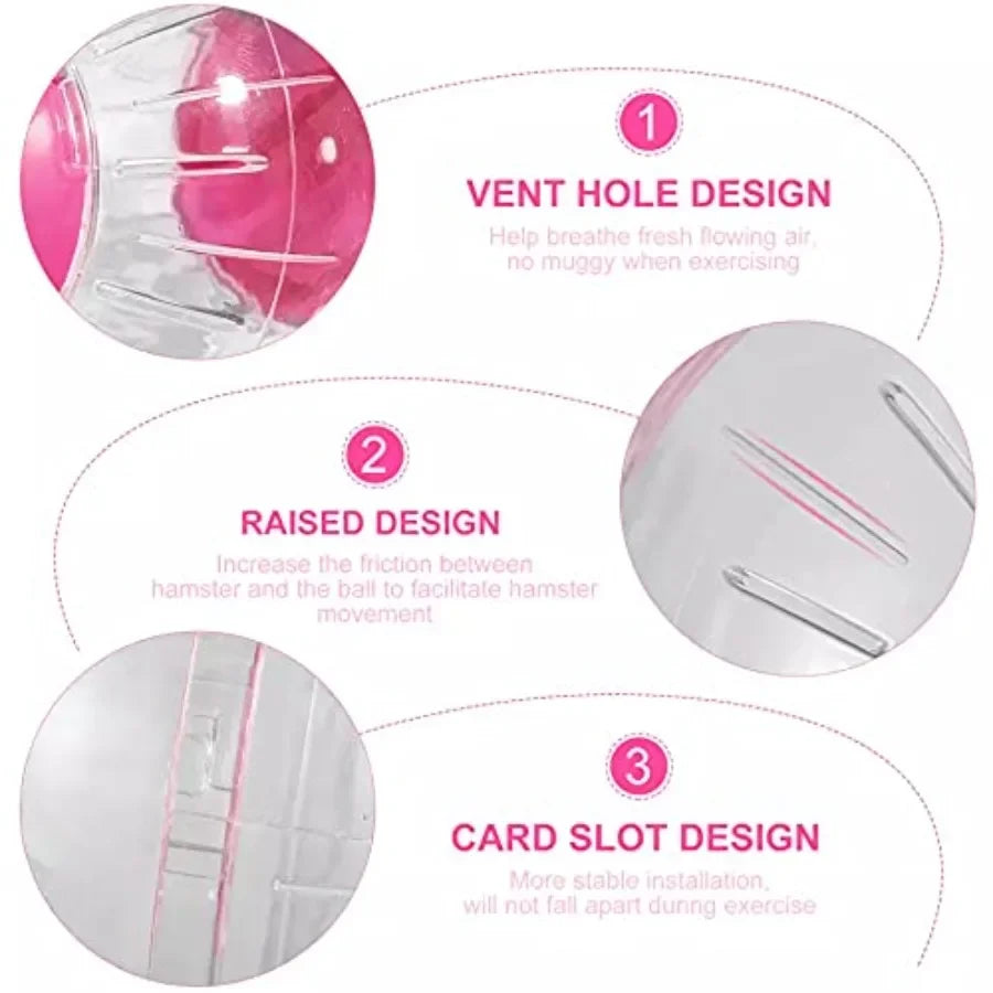 Transparent Hamster Exercise Ball For Small Animal Activities